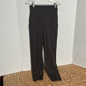 Lululemon Align Pant 25” Pockets Size 4 Espresso ESPR NWOT
